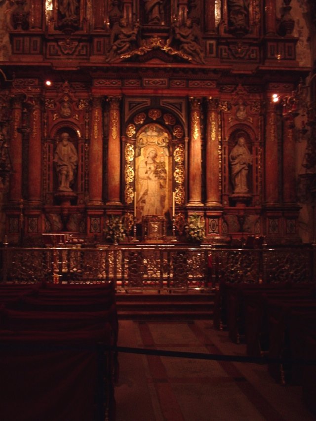 P5200259 Retablo de la Capilla de la Antigua  - Catedral de Sevillla - Sevilla